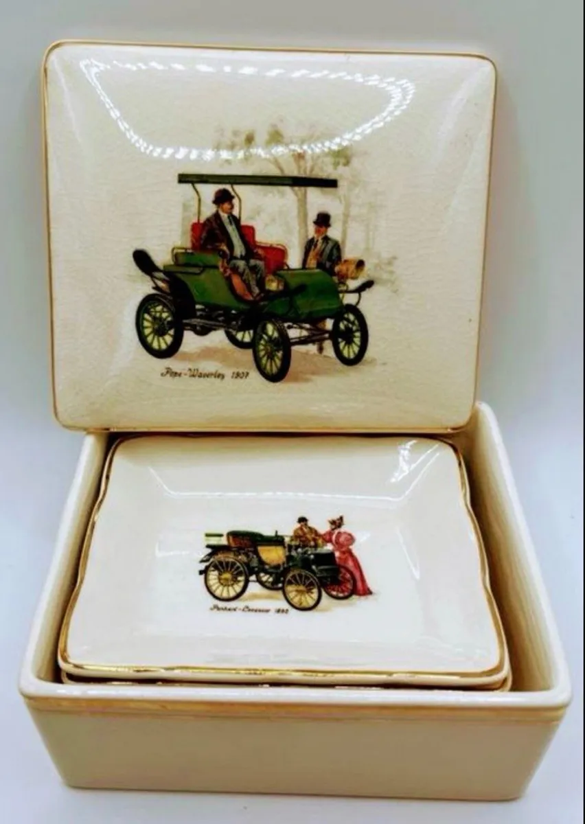 Vintage motor vehicle trinket dishes - Image 2