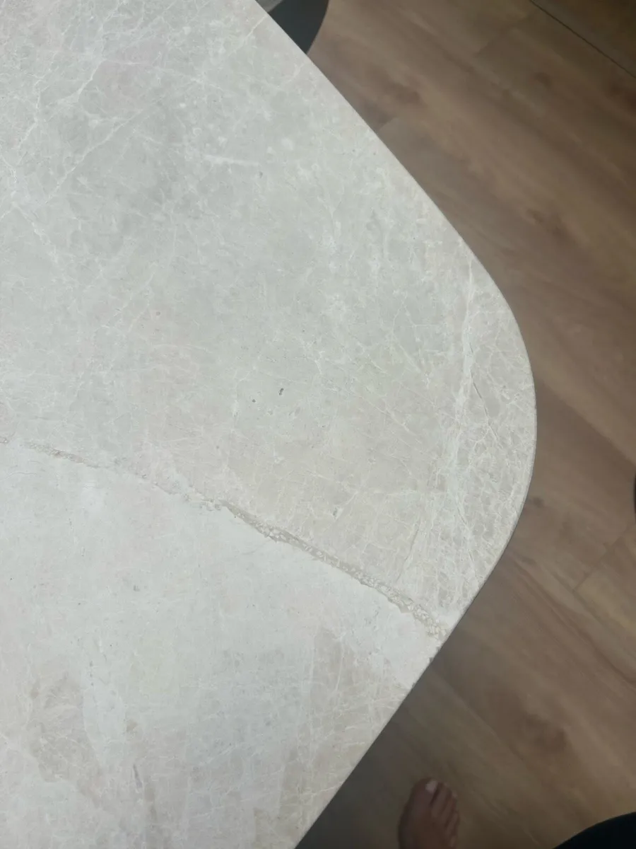 Stone top dining table - Image 3