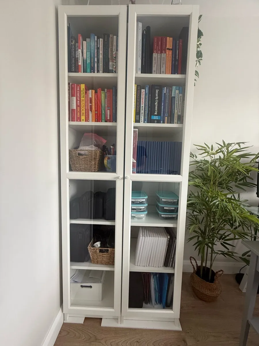 Bookcase with Glass Doors