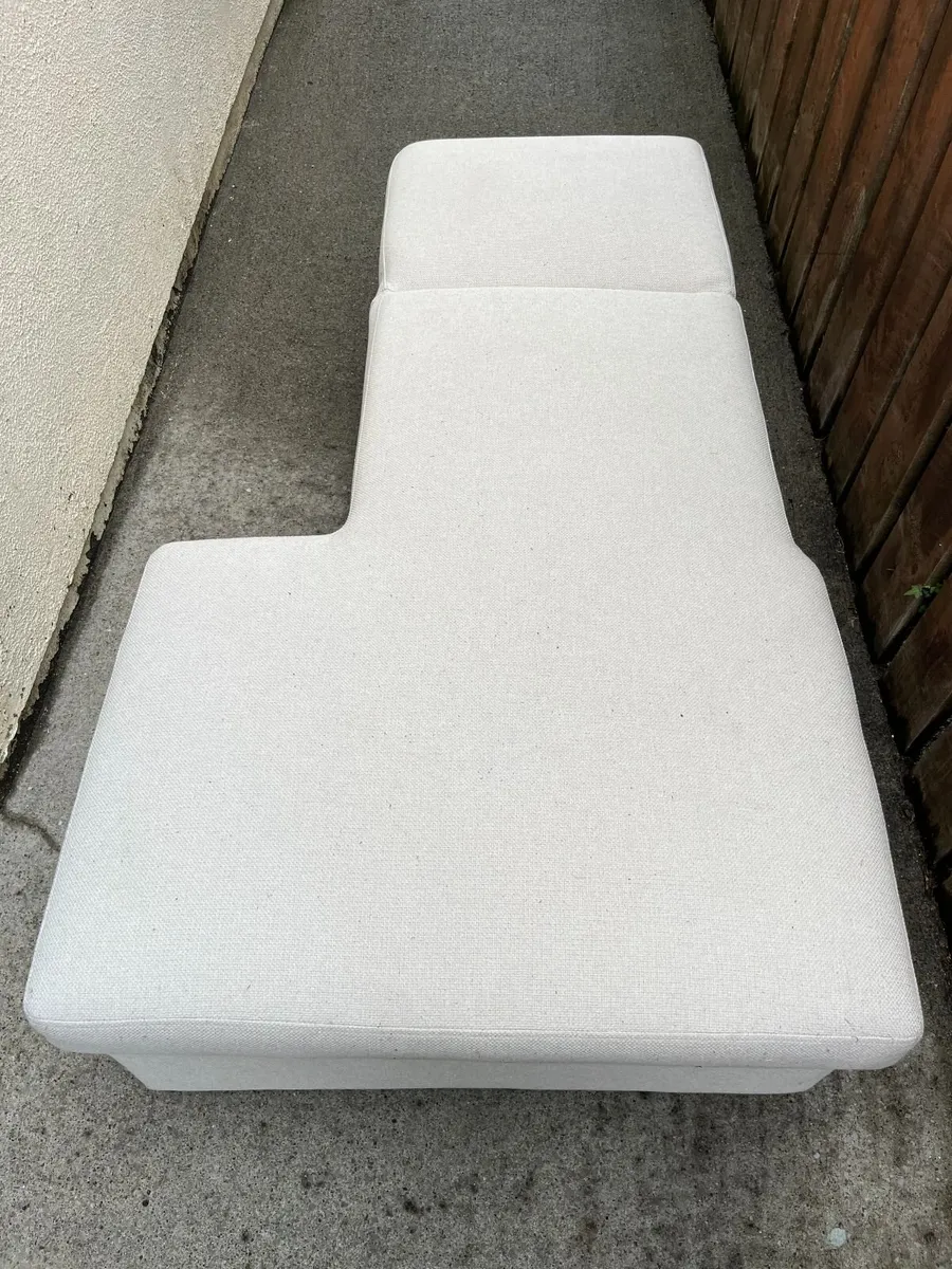 left chaise longue of sofa bed - Image 3