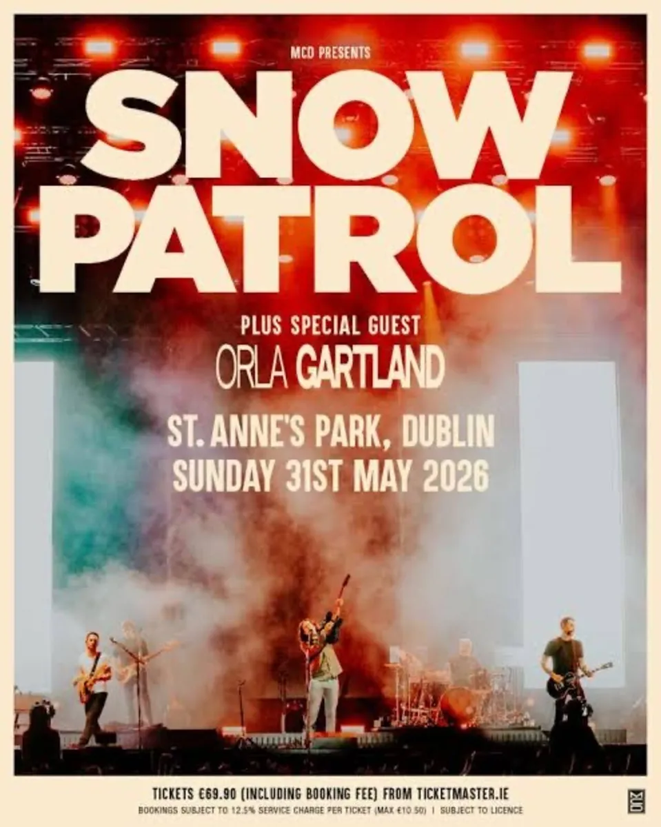 Snow Patrol - 2 tickets