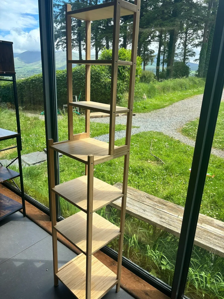 Bathroom storage shelves - Image 1