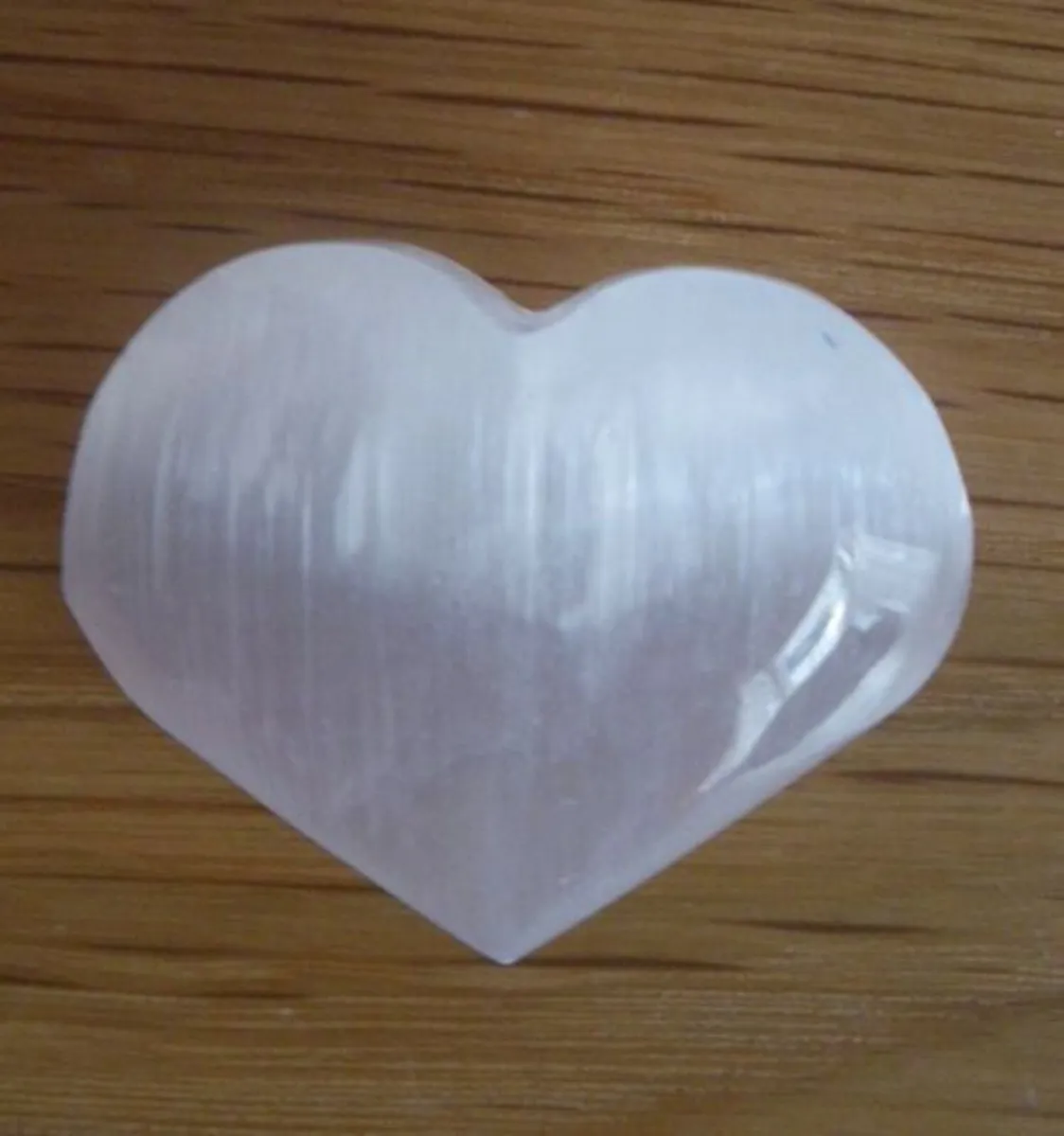 Selenite heart, Crystals, Gemstone - Image 1