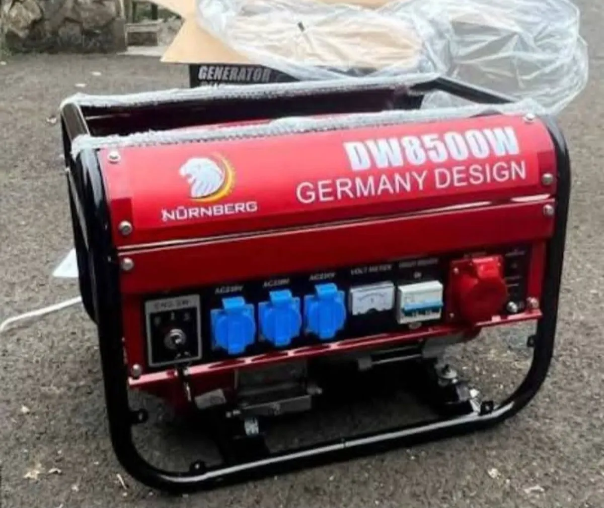 Generator  8500w key and pull start