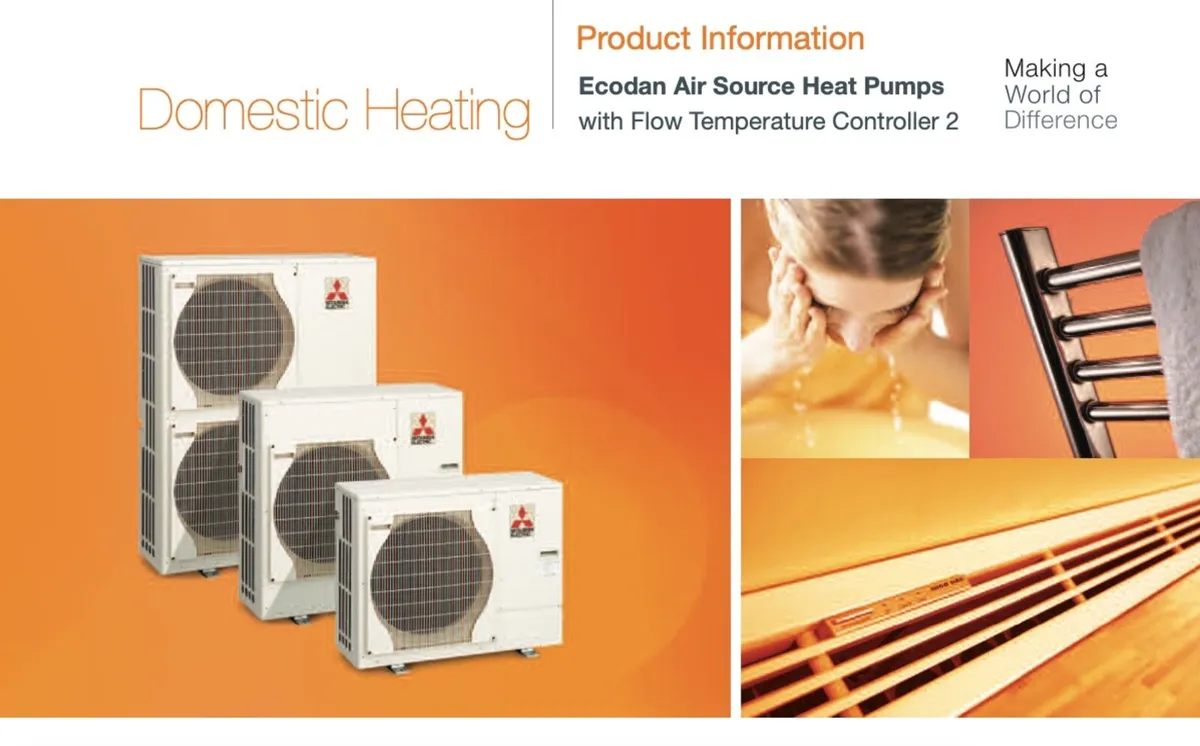 Coastal Mitsubishi Air to Water Heat Pumps - Image 1