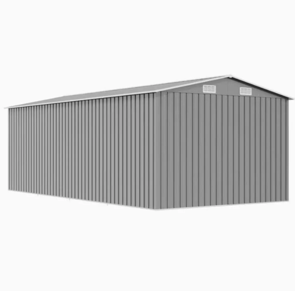 PREMIUM LARGE METAL GARDEN SHED FREE DELIVERY - Image 4