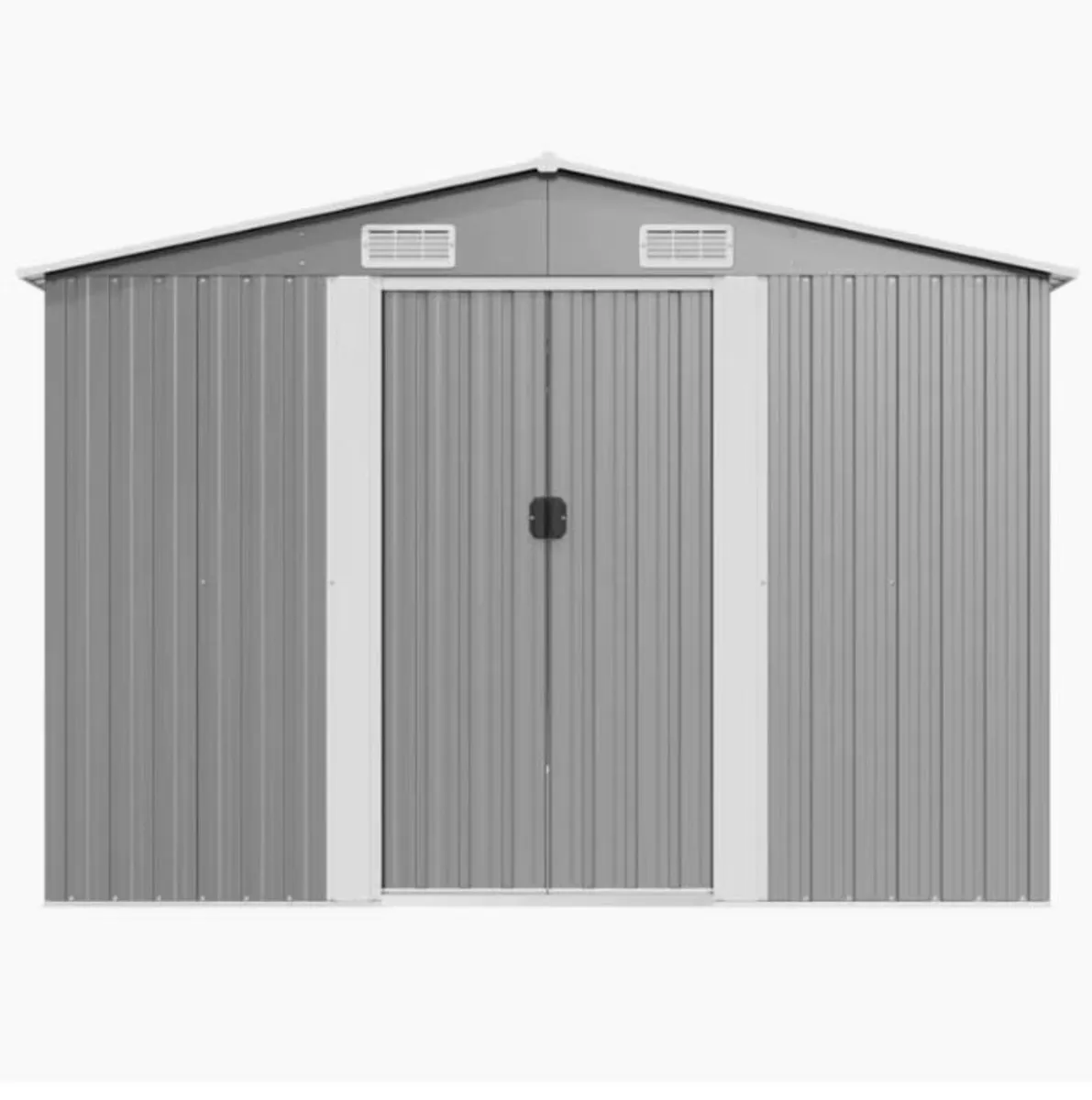 PREMIUM LARGE METAL GARDEN SHED FREE DELIVERY - Image 3