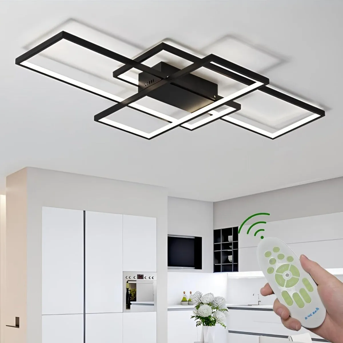 LED Ceiling Light 80CM 45W Modern Dimmable - Image 1