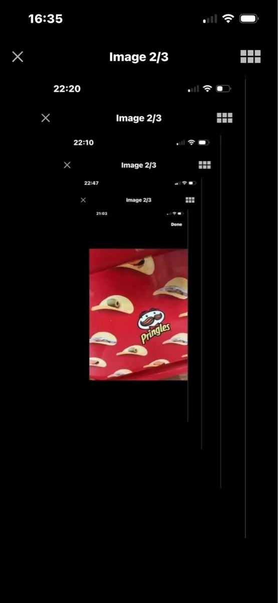 Rare Pringles Metal Tray - Image 2
