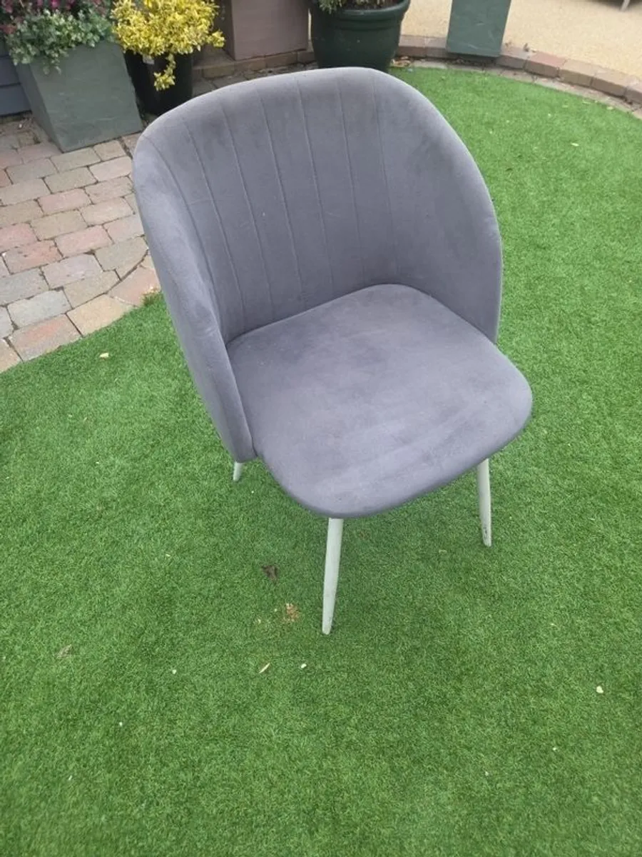Dining room chairs x6 - Image 1
