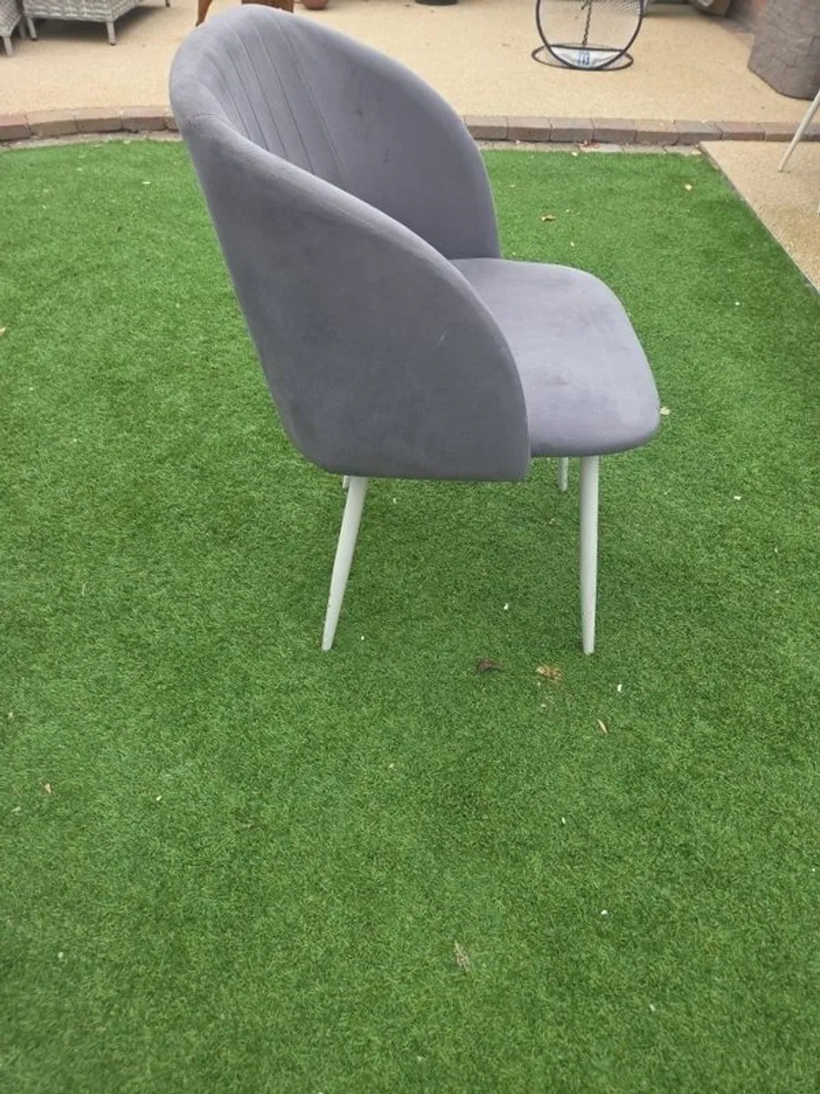 Dining room chairs x6 - Image 4
