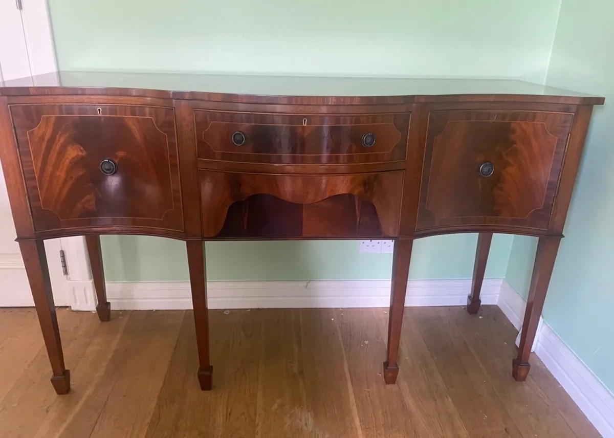 Complete dining room and living room mahogany set - Image 2