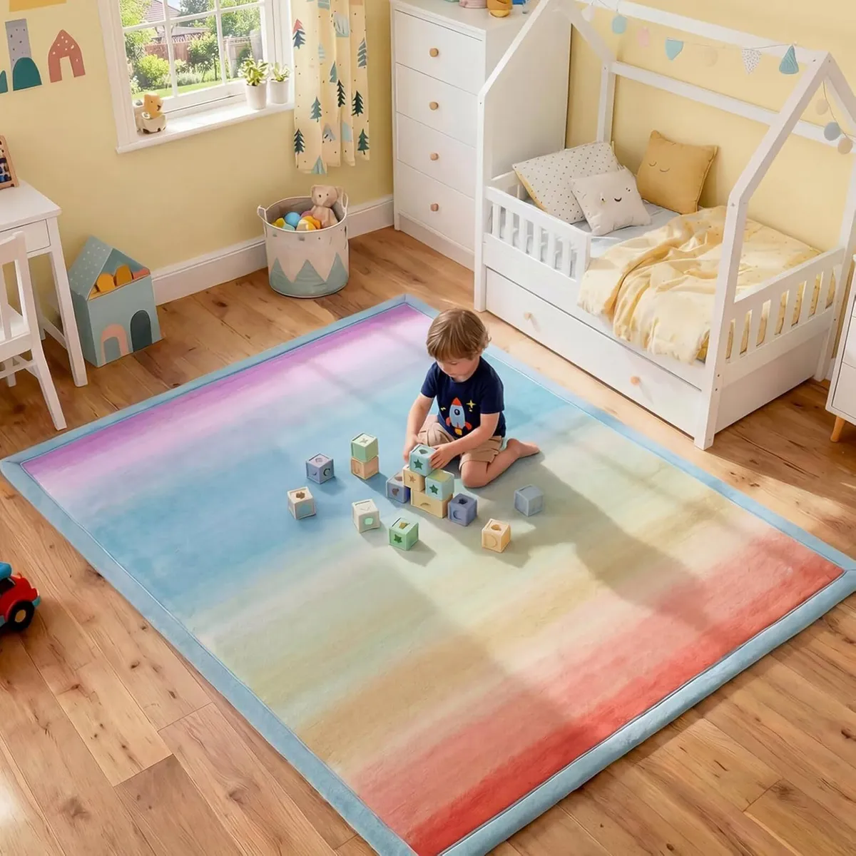 Large Play Mat for Kids 3cm Thick Memory Foam - Image 1