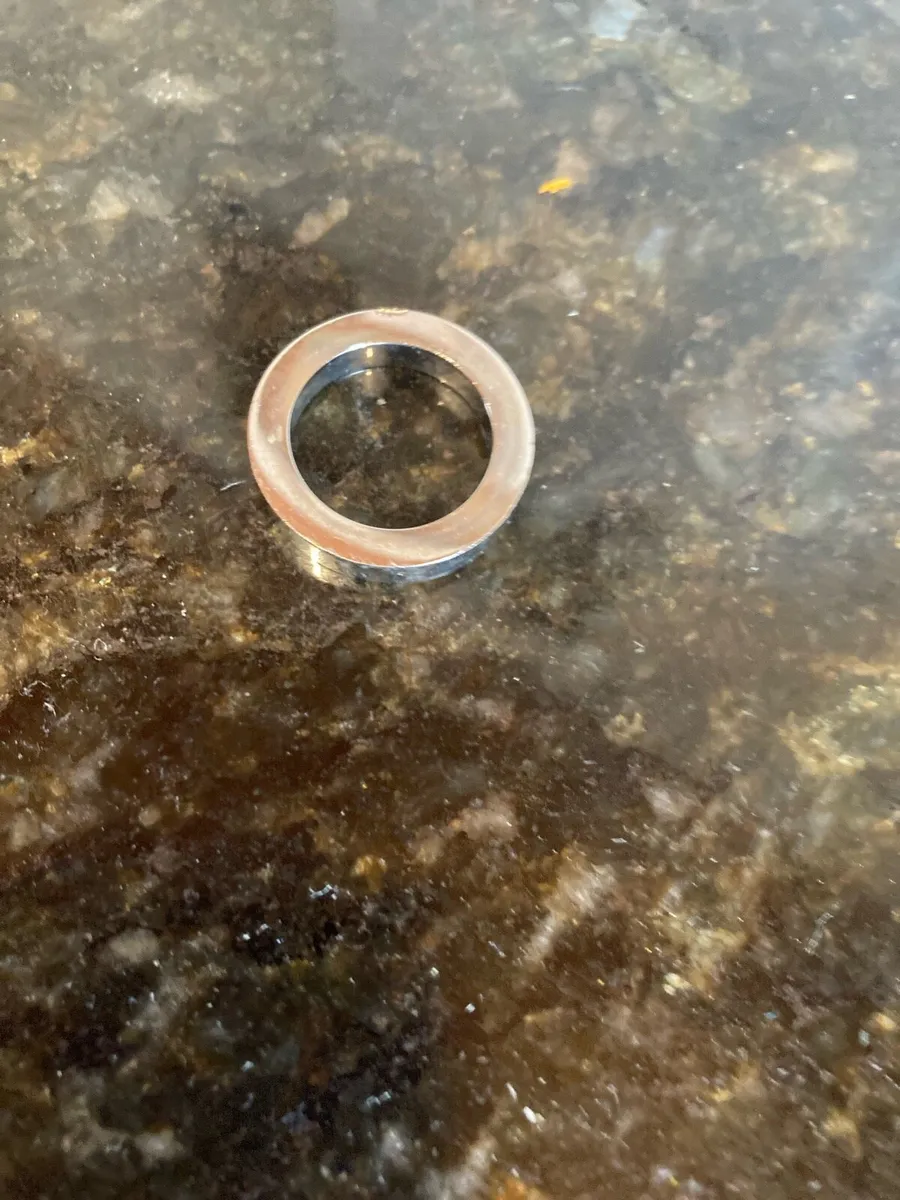 Edblad stainless steel designer ring 17.5 - Image 3