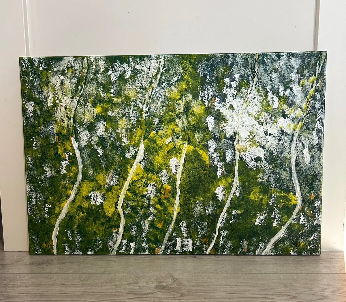 Original abstract landscape painting - Image 1
