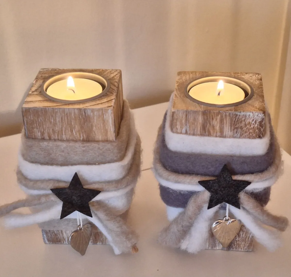 Rustic Style Decorative Candle Holders - Image 4