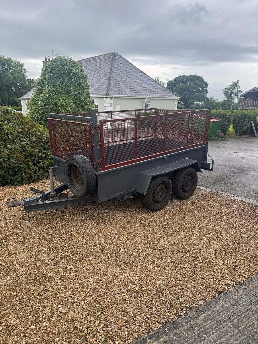 4ft 6 x 8ft Twin Axel Trailer - Image 1