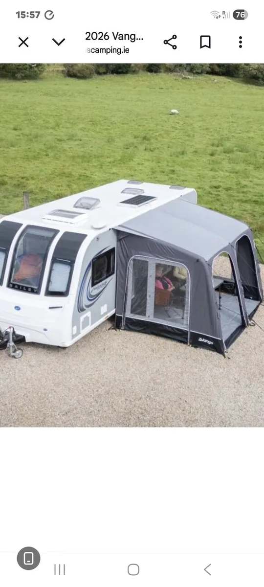 Caravan awning