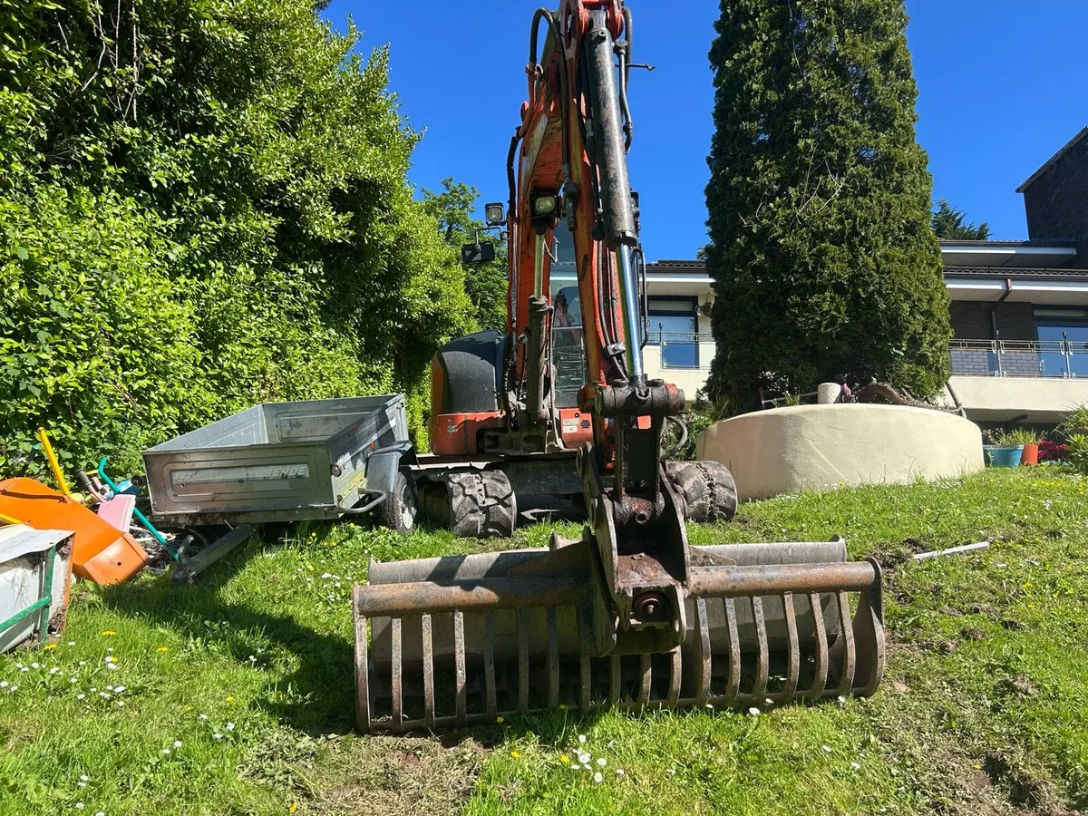 MINI DIGGER HIRE CORK CITY GROUNDWORK SERVICES - Image 1