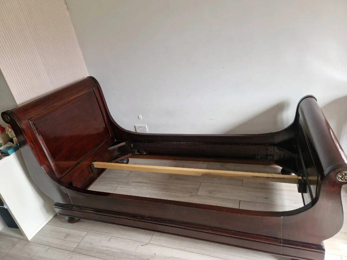 Sleigh Single Bed - Image 2