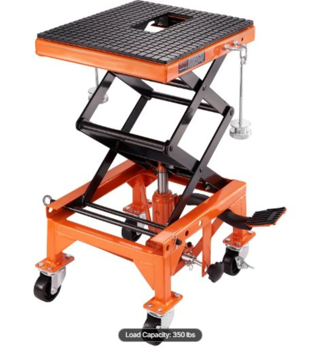 Hydraulic Motorcycle Lift Table 158.8kg Dirt Bike - Image 1