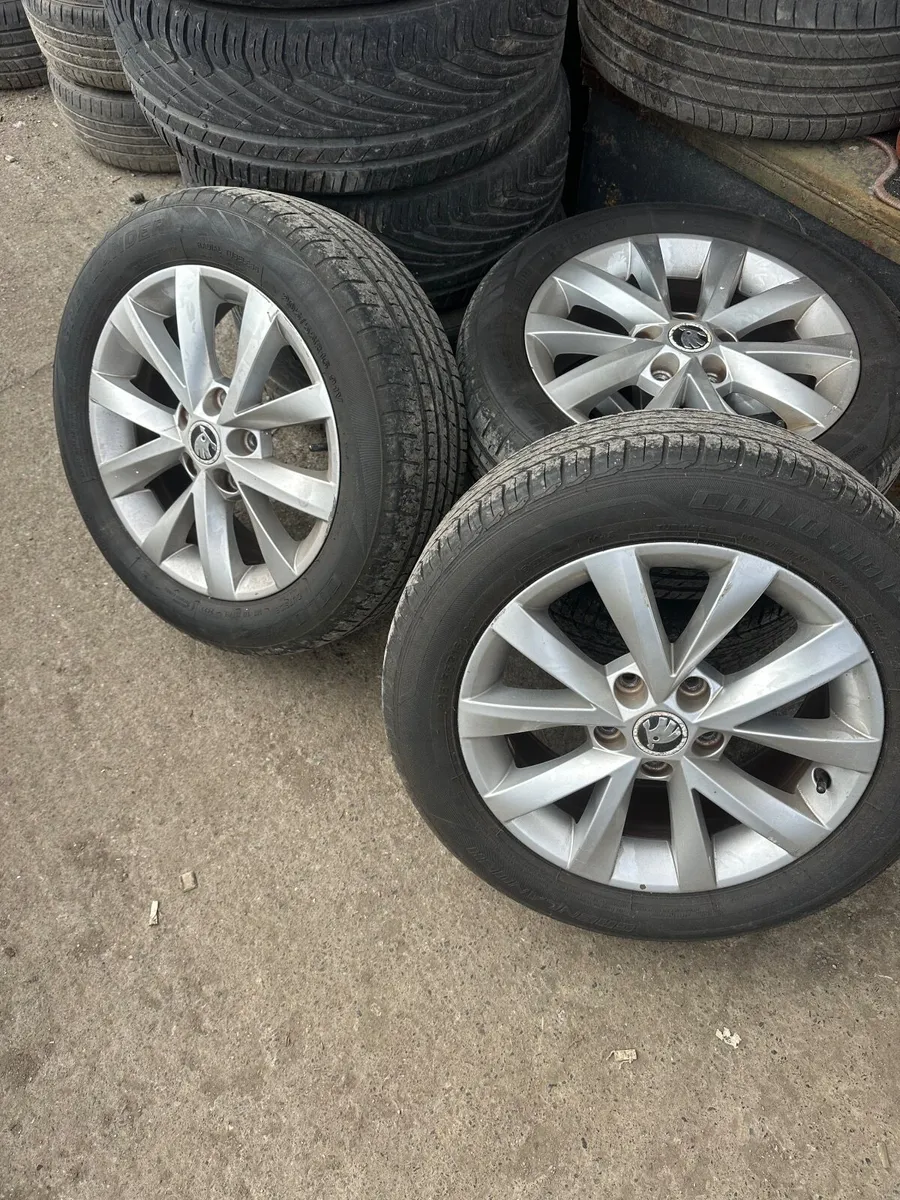 VW  Skoda Alloys wheels - Image 1