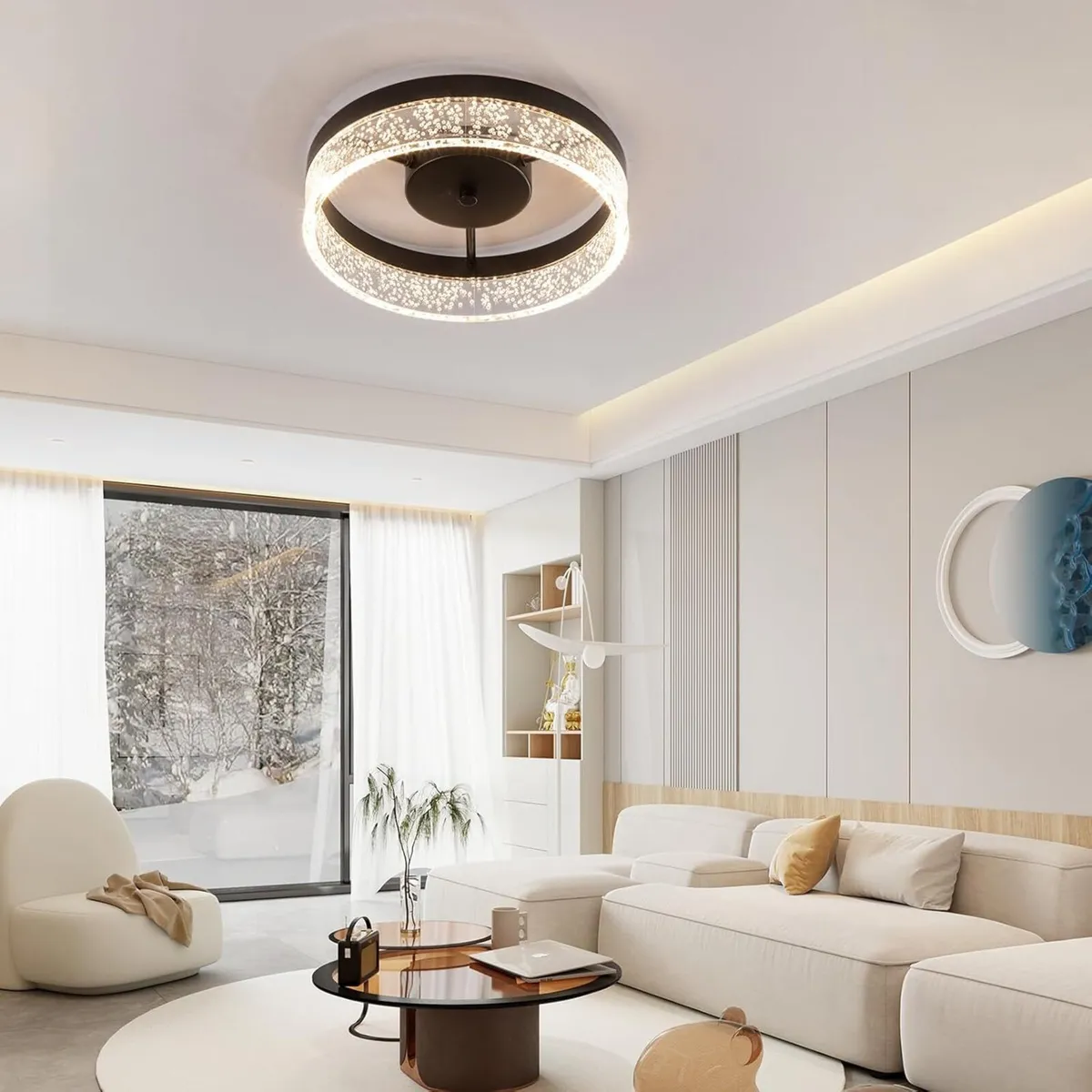LED Ceiling Light 20W Flush Mount Kitchen - Image 2