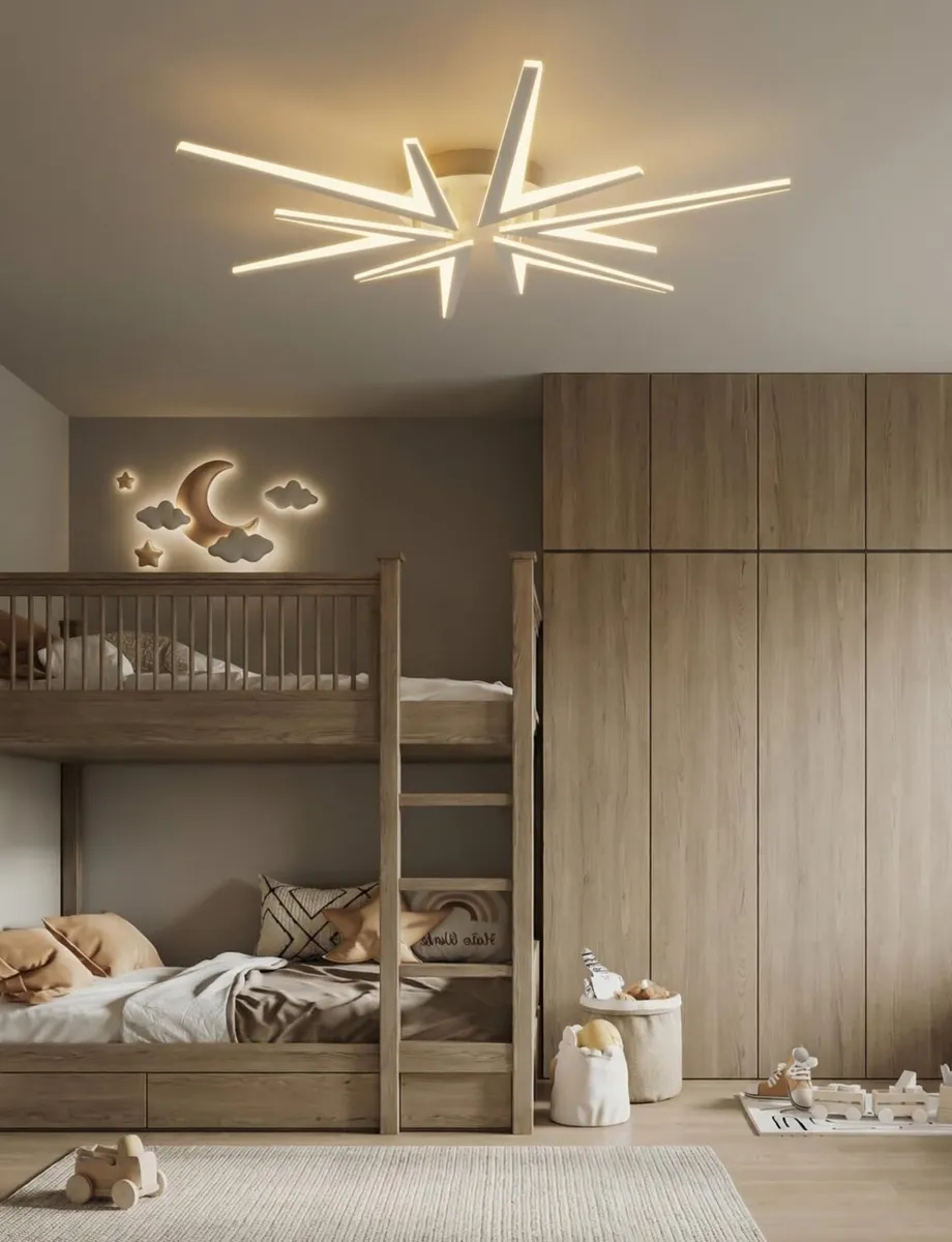 LED Ceiling Light with Remote Control Dimmable - Image 4