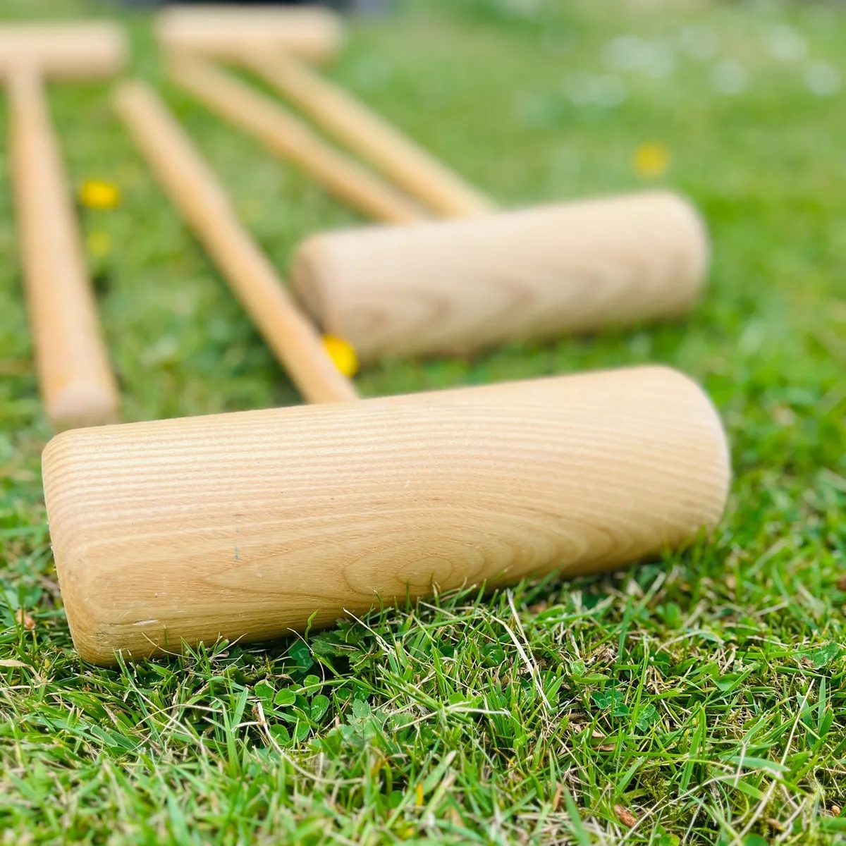 Vintage Jaques of London Hardwood Croquet Set - Image 4