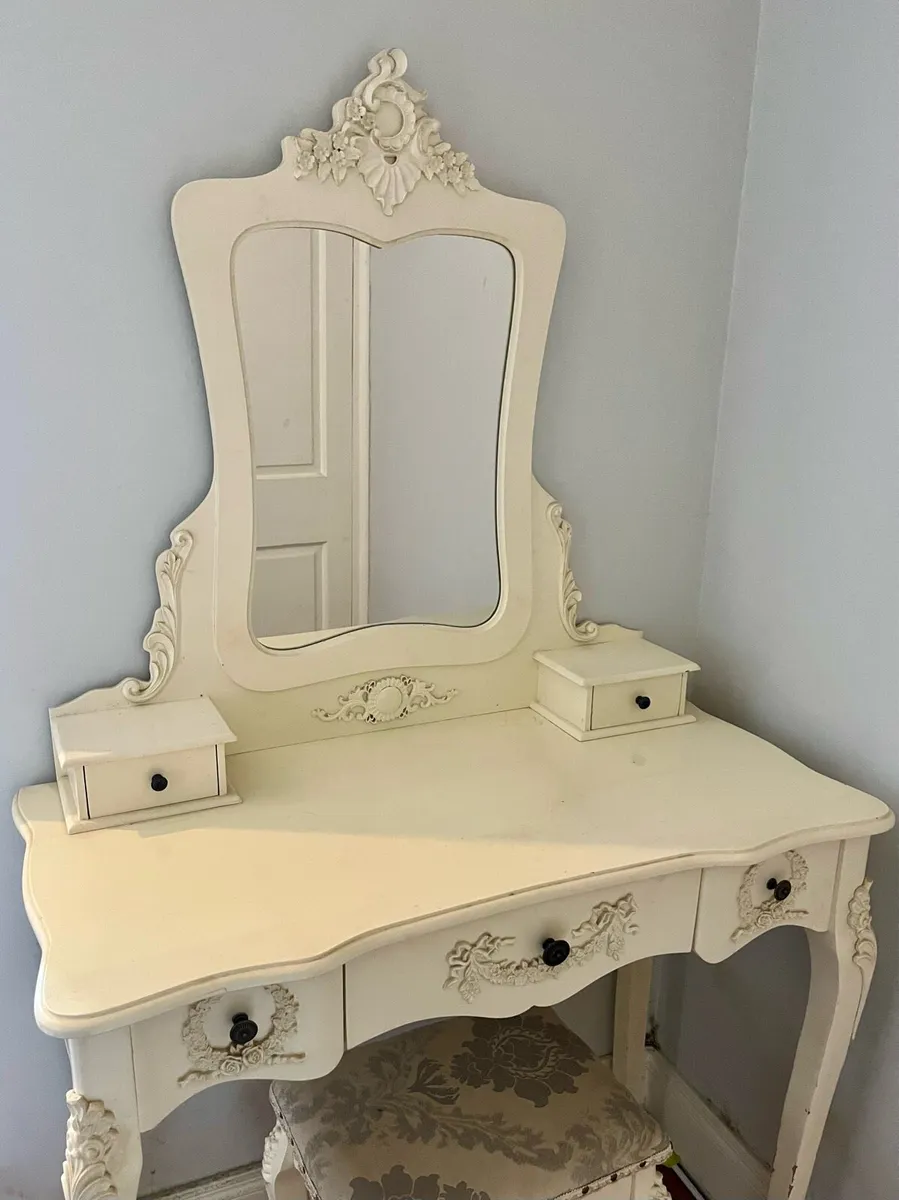Vanity Table and stool - Image 1