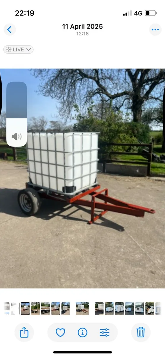 Water drinker trailer cube - Image 1