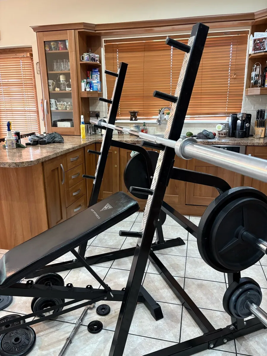 OLYMPIC WEIGHTLIFTING STURDY GYM SET UP!!! - Image 4