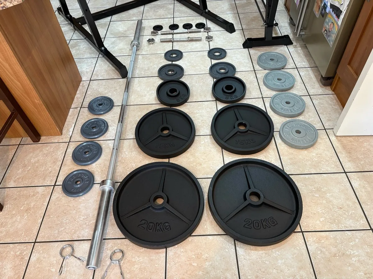 OLYMPIC WEIGHTLIFTING STURDY GYM SET UP!!! - Image 2