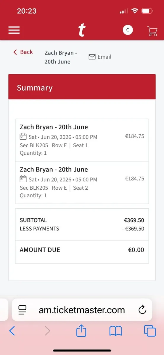 Zac Bryan Tickets