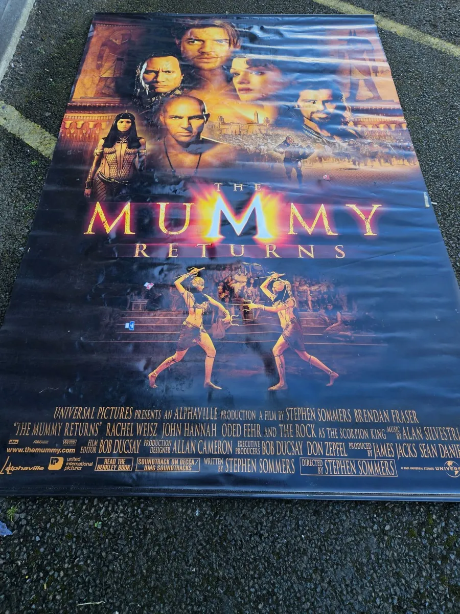 Large Vinyl Poster The Mummy Returns - Image 4
