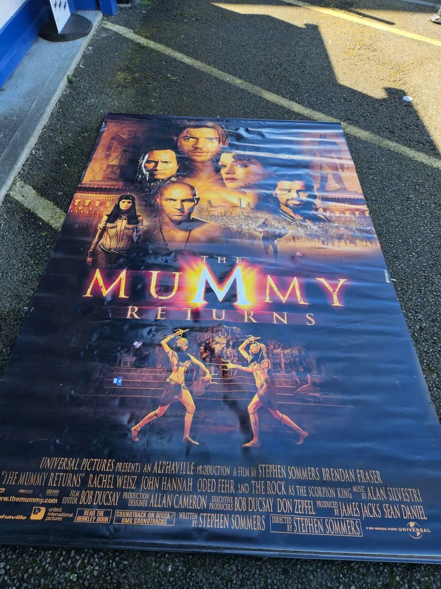 Large Vinyl Poster The Mummy Returns - Image 1