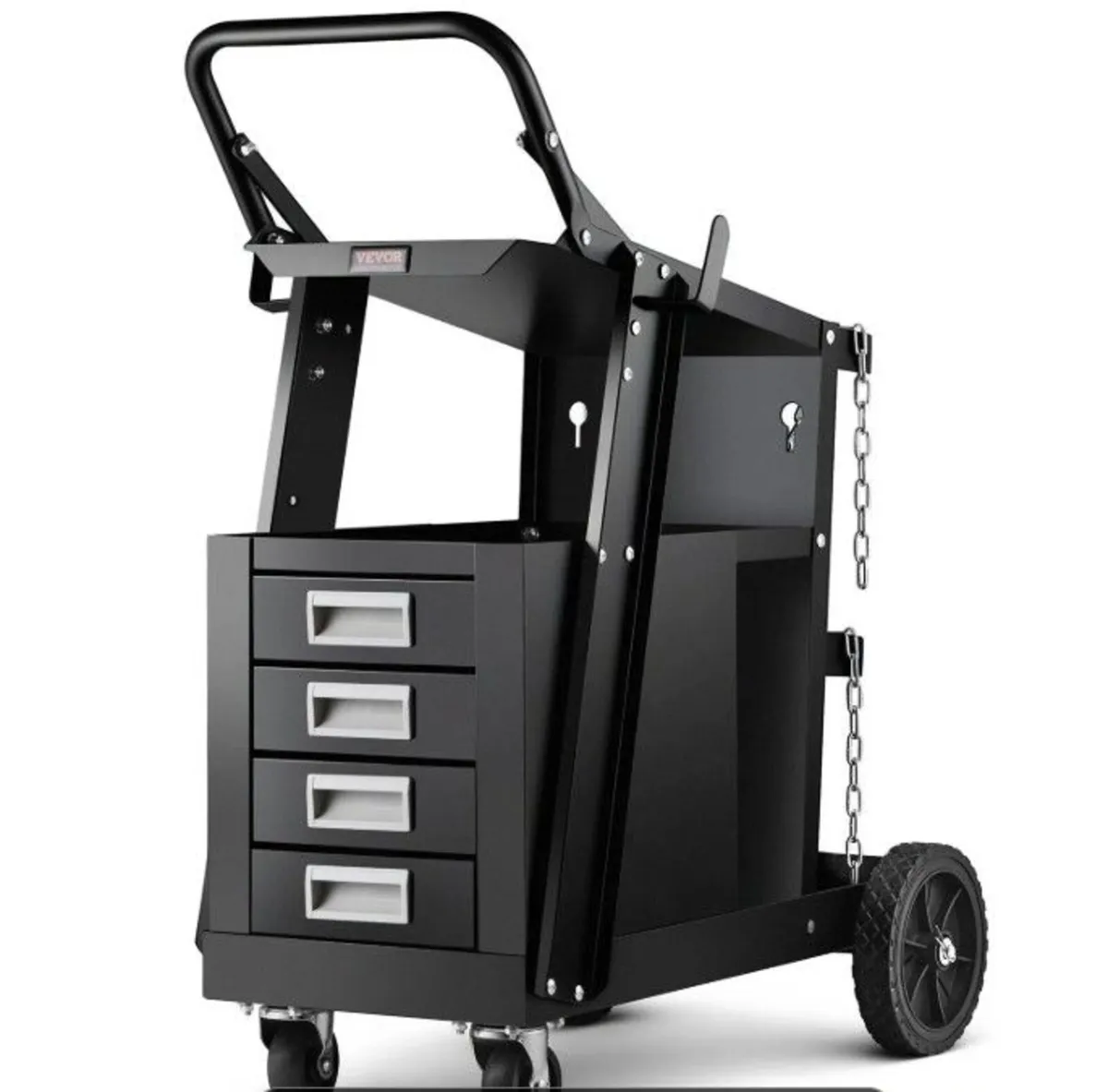 Heavy Duty Welding Cart with 4 Drawers and Gas Cyl - Image 3