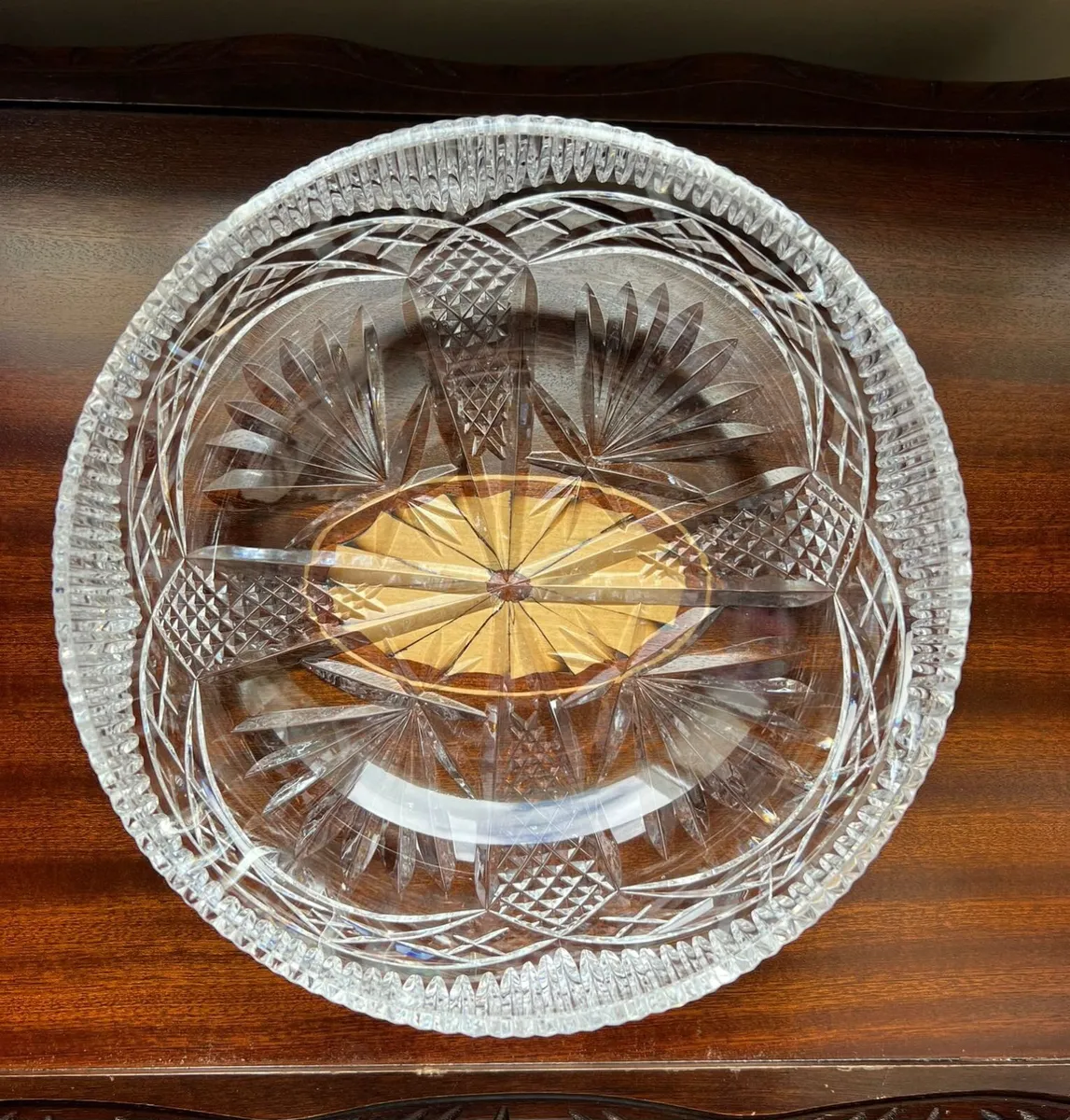 Vintage Large Waterford Crystal Bowl - Image 3