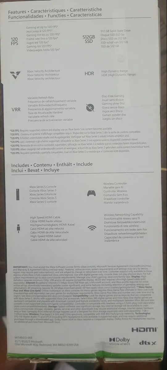 Xbox series s brand new in box - Image 1