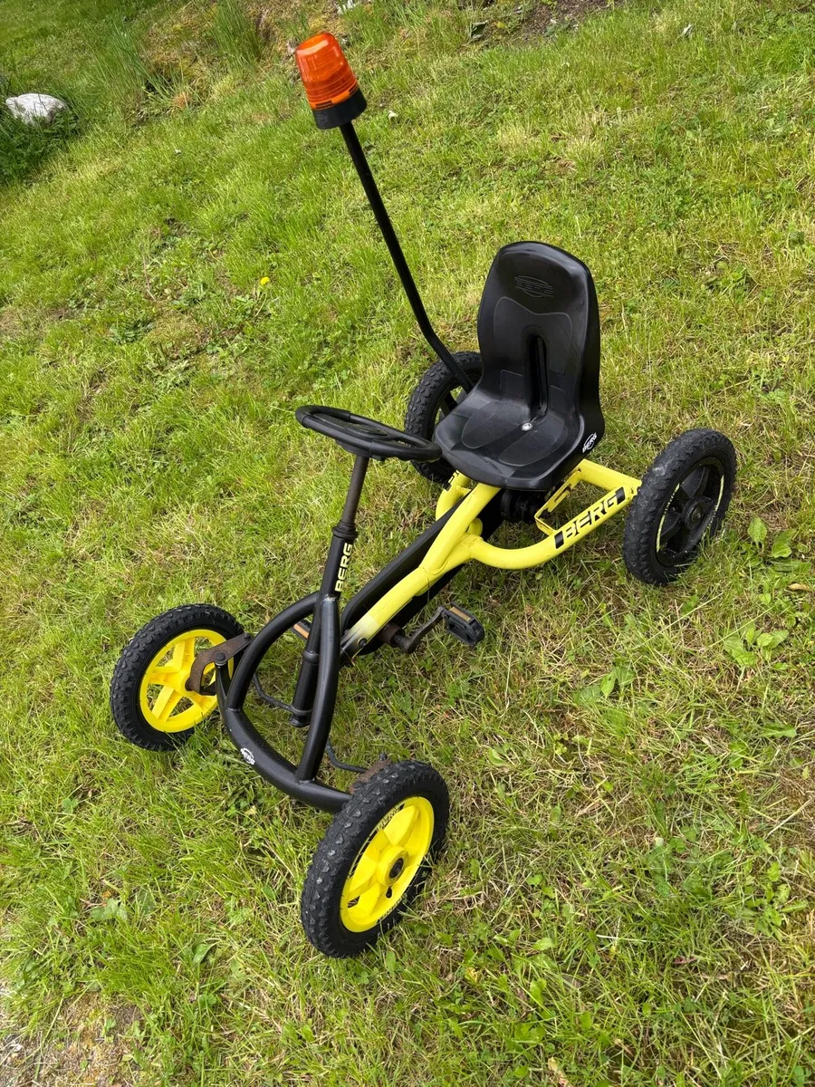 Berg Buddy Cross Yellow Go-Kart - Image 1