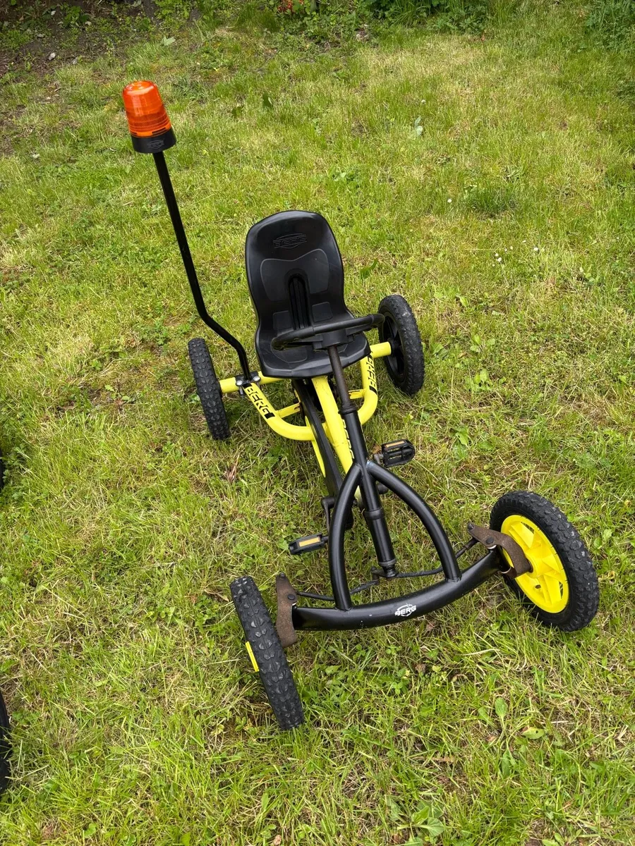 Berg Buddy Cross Yellow Go-Kart - Image 2