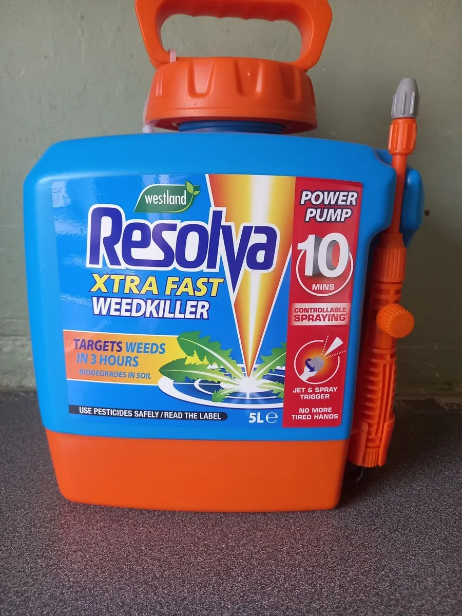 Power pump weed killer