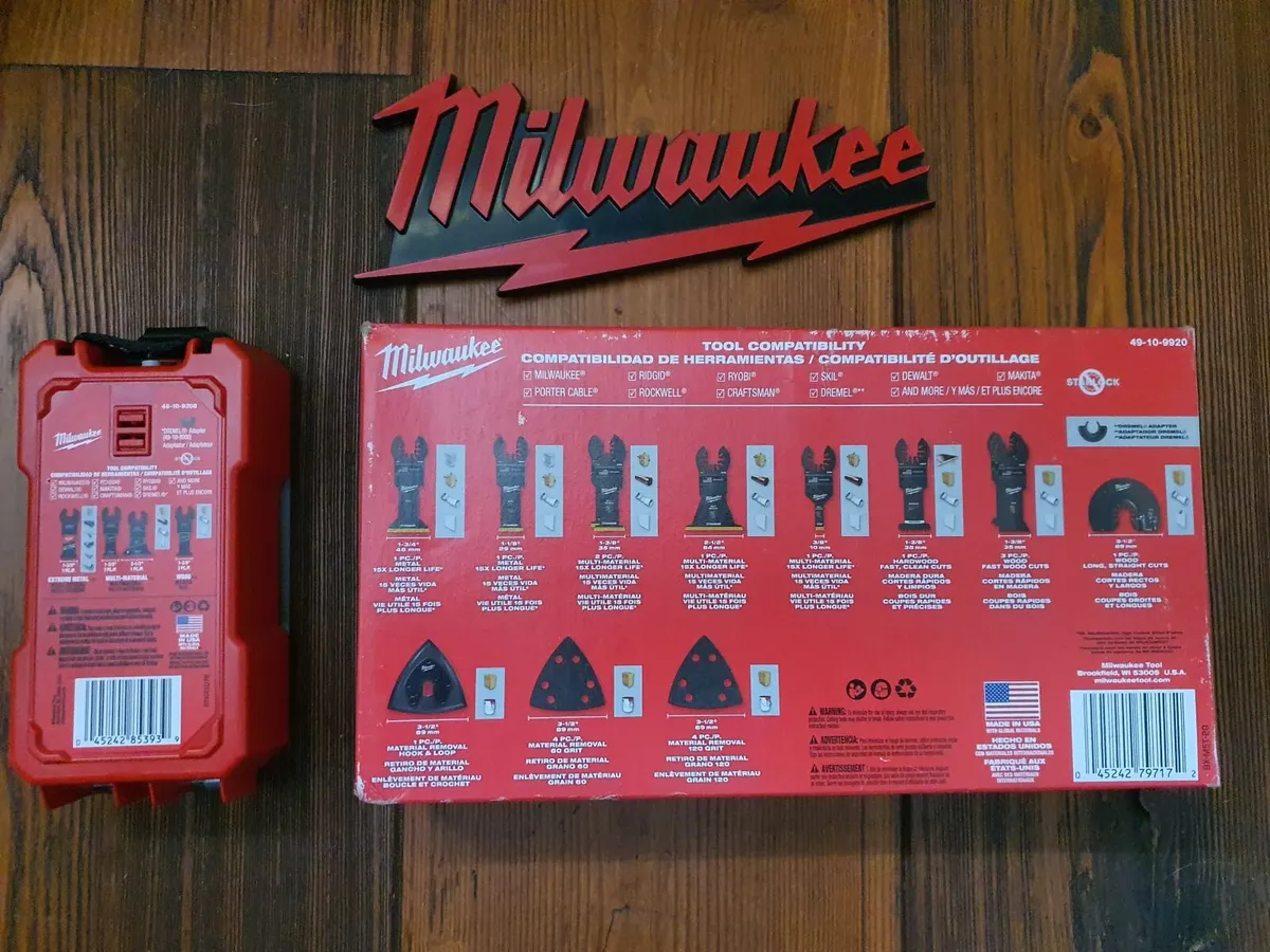 Milwaukee Multi-Tool Blade set (3xTypes) - Image 2