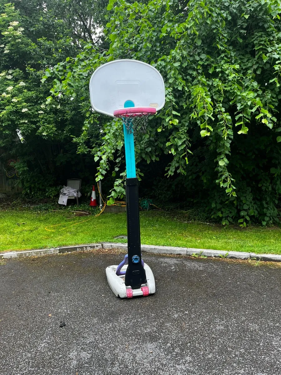 kids basketball net stand - Image 1