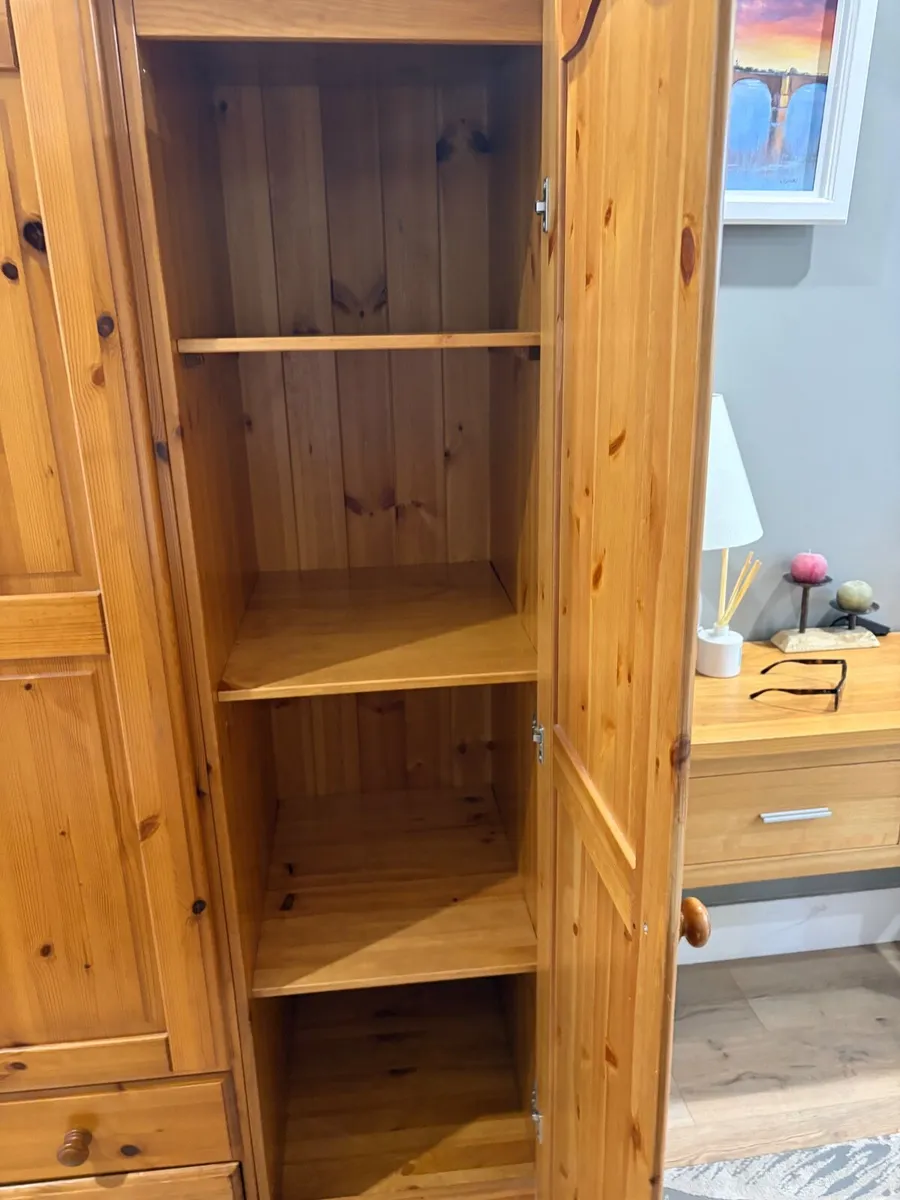Wardrobe & bedside locker - Image 2