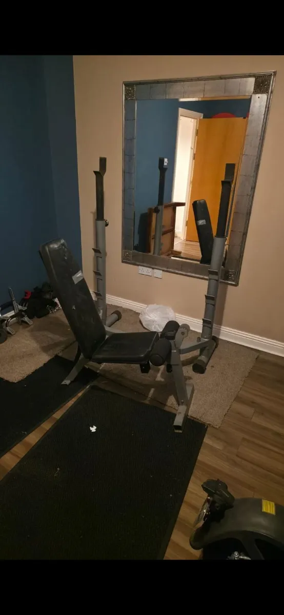 Sprzedam lawke i obciazenie 70 kg - Image 3