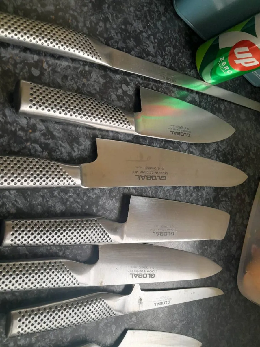 Global stainless steel knives