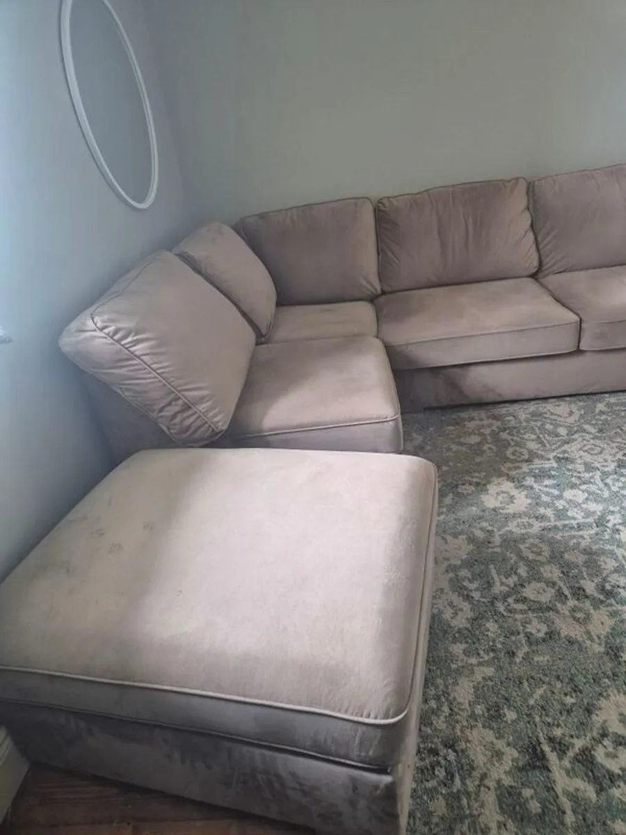 Corner sofa beige - Image 2
