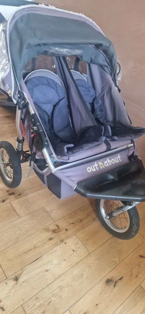 Out n' About Double Buggy - Image 1