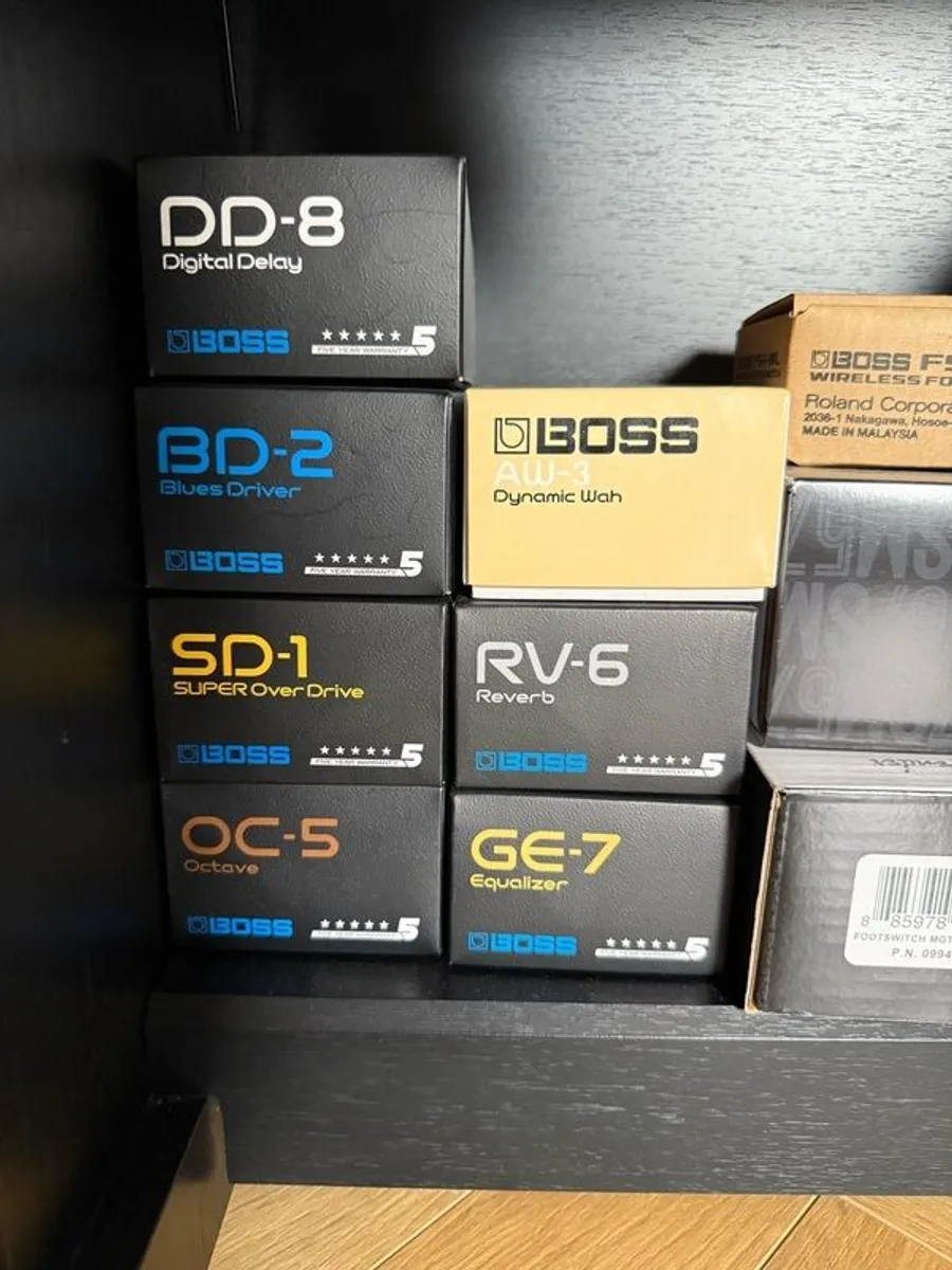 Boss Effects Pedals